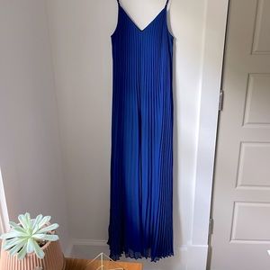 Blue Strap Maxi Dress